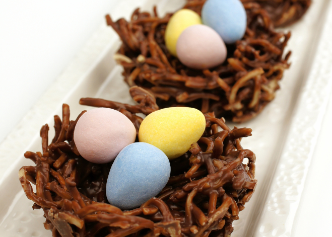 Chocolate Easter Nests